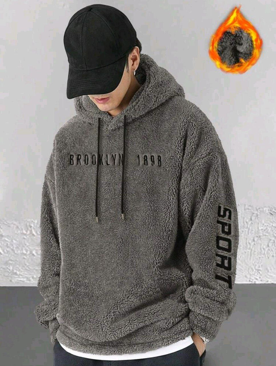 BUZO OVERSIZE EN PELUCHE