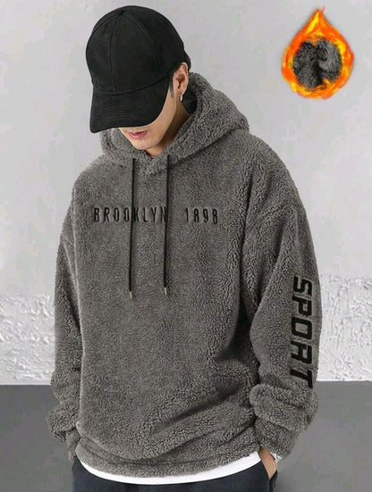 BUZO OVERSIZE EN PELUCHE