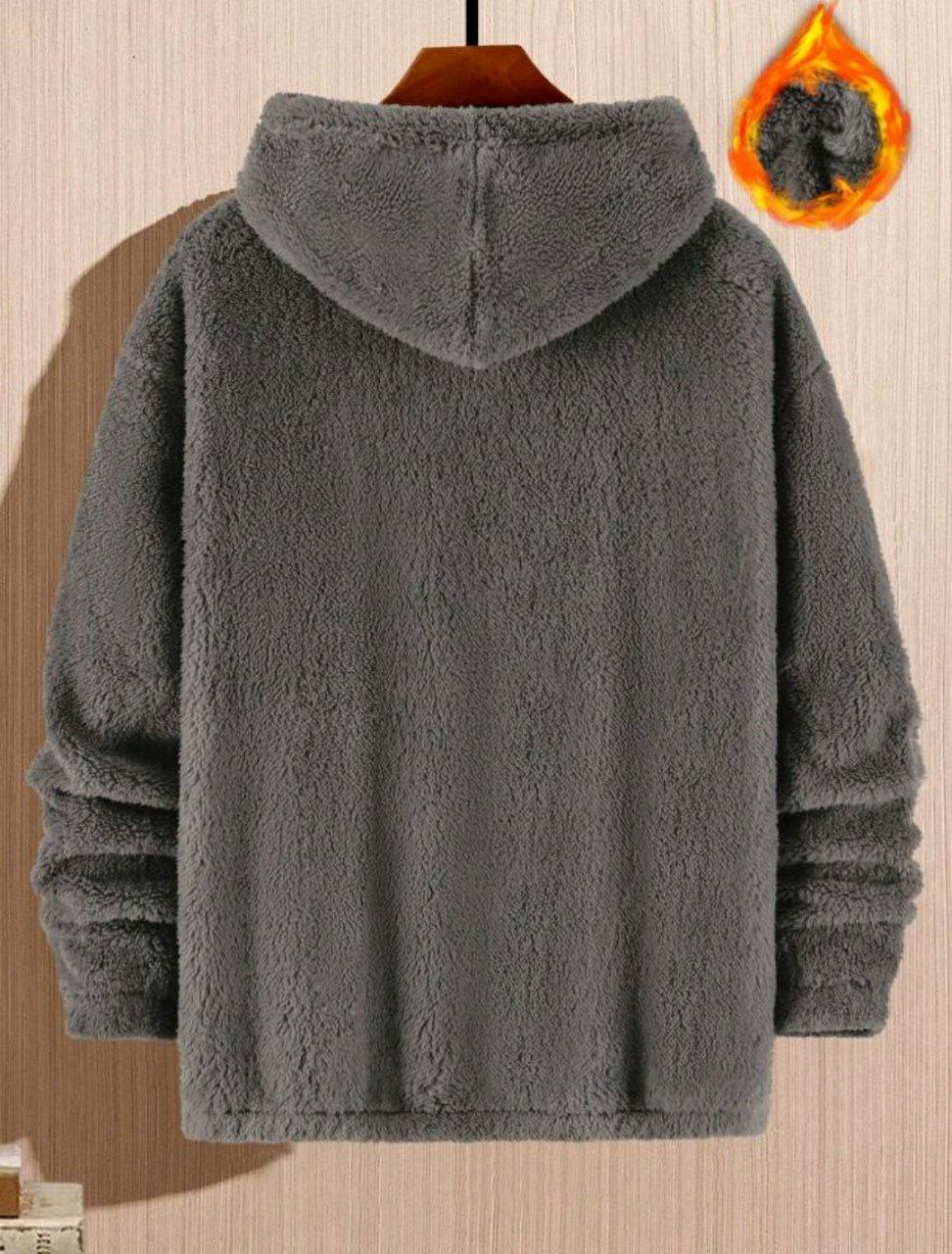 BUZO OVERSIZE EN PELUCHE